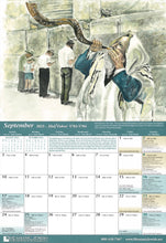 Load image into Gallery viewer, Calendar: David and Martha Stern, Family and Friends Celebrate the Holidays. In Loving Memory of David H. Stern  2023-2024