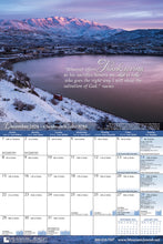 Load image into Gallery viewer, Thankfulness Calendar - September 2024 through December 2025