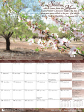 Load image into Gallery viewer, Shalom Calendar - 16 Month Biblical Calendar- Sept. 2023 through Dec. 2024
