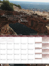 Load image into Gallery viewer, Shalom Calendar - 16 Month Biblical Calendar- Sept. 2023 through Dec. 2024