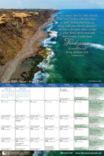 Load image into Gallery viewer, Thankfulness Calendar - September 2024 through December 2025
