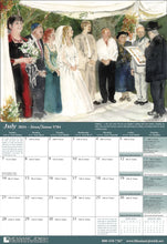 Load image into Gallery viewer, Calendar: David and Martha Stern, Family and Friends Celebrate the Holidays. In Loving Memory of David H. Stern  2023-2024