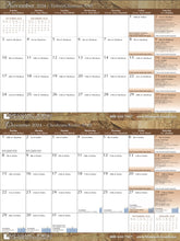 Load image into Gallery viewer, Shalom Calendar - 16 Month Biblical Calendar- Sept. 2023 through Dec. 2024